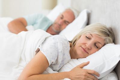 Couple sleeping peacefully in North Tamworth