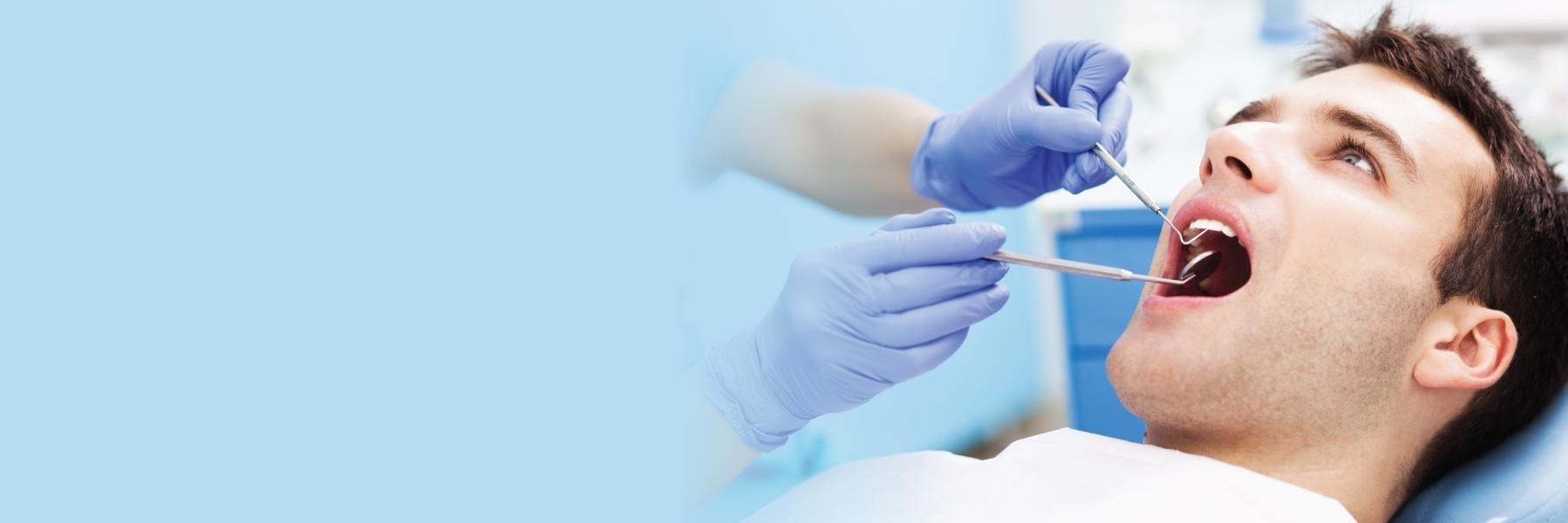 Man at the Dentist | North Tamworth Dentist