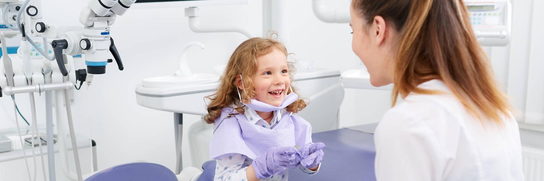 child at dentist in tamorth