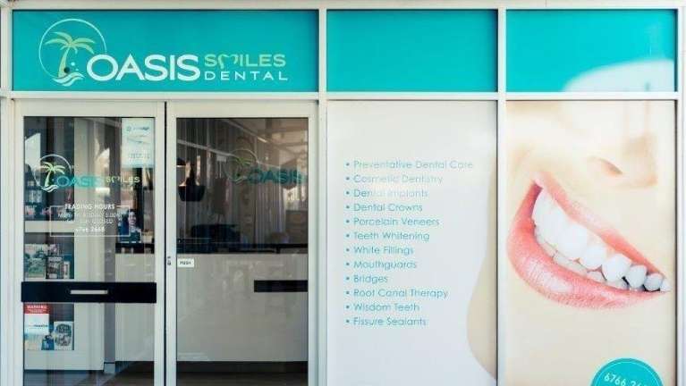 Storefront of Oasis Smiles Dental in Tamsworth NSW